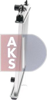 AKS Dasis 160097N - Radiator, mühərrikin soyudulması furqanavto.az