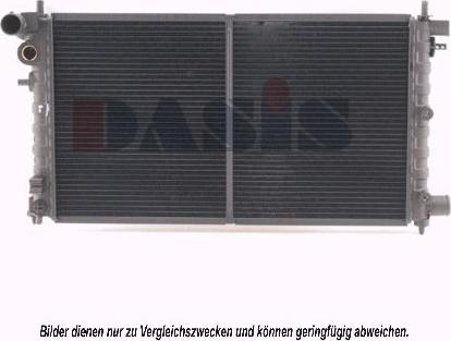 AKS Dasis 160040N - Radiator, mühərrikin soyudulması furqanavto.az