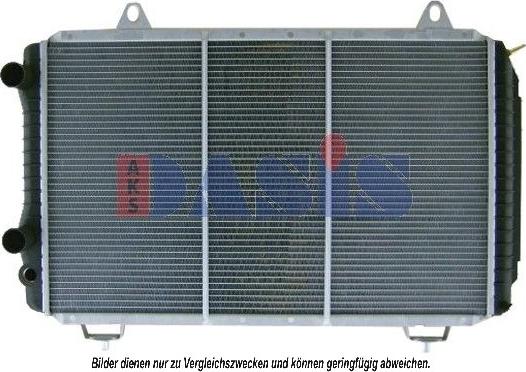 AKS Dasis 160003N - Radiator, mühərrikin soyudulması furqanavto.az