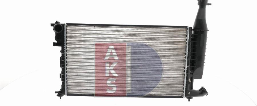 AKS Dasis 160012N - Radiator, mühərrikin soyudulması furqanavto.az