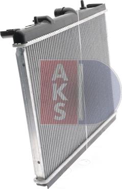AKS Dasis 160017N - Radiator, mühərrikin soyudulması furqanavto.az
