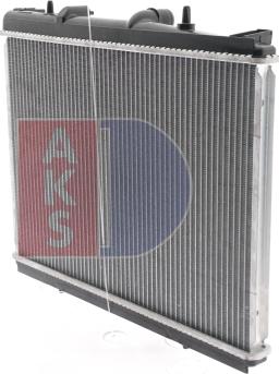 AKS Dasis 160017N - Radiator, mühərrikin soyudulması furqanavto.az