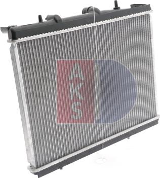 AKS Dasis 160017N - Radiator, mühərrikin soyudulması furqanavto.az