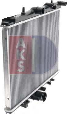 AKS Dasis 160017N - Radiator, mühərrikin soyudulması furqanavto.az