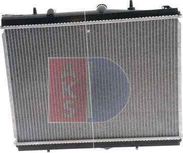 AKS Dasis 160017N - Radiator, mühərrikin soyudulması furqanavto.az