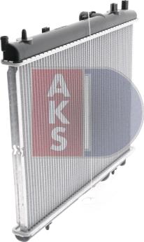 AKS Dasis 160084N - Radiator, mühərrikin soyudulması furqanavto.az