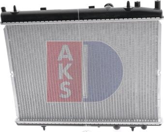 AKS Dasis 160084N - Radiator, mühərrikin soyudulması furqanavto.az