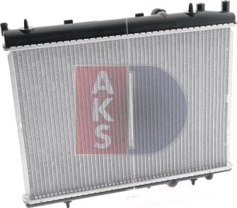 AKS Dasis 160084N - Radiator, mühərrikin soyudulması furqanavto.az