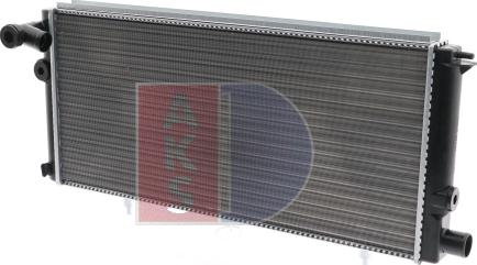 AKS Dasis 160080N - Radiator, mühərrikin soyudulması furqanavto.az