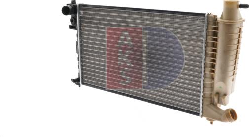 AKS Dasis 160025N - Radiator, mühərrikin soyudulması furqanavto.az