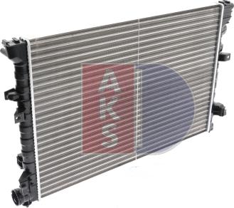 AKS Dasis 160021N - Radiator, mühərrikin soyudulması furqanavto.az