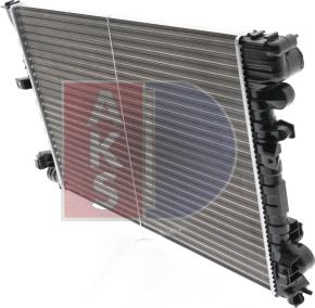AKS Dasis 160021N - Radiator, mühərrikin soyudulması furqanavto.az