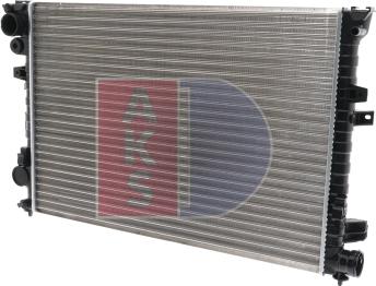 AKS Dasis 160021N - Radiator, mühərrikin soyudulması furqanavto.az