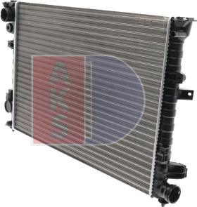 AKS Dasis 160021N - Radiator, mühərrikin soyudulması furqanavto.az