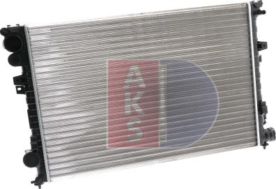 AKS Dasis 160021N - Radiator, mühərrikin soyudulması furqanavto.az