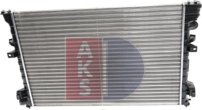 AKS Dasis 160021N - Radiator, mühərrikin soyudulması furqanavto.az