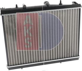 AKS Dasis 160075N - Radiator, mühərrikin soyudulması furqanavto.az