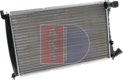 AKS Dasis 160350N - Radiator, mühərrikin soyudulması furqanavto.az