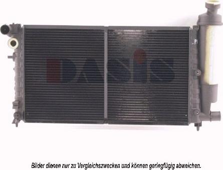 AKS Dasis 160330N - Radiator, mühərrikin soyudulması furqanavto.az