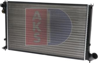 AKS Dasis 160290N - Radiator, mühərrikin soyudulması furqanavto.az