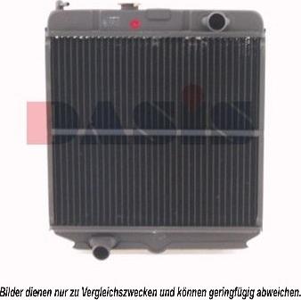 AKS Dasis 160210N - Radiator, mühərrikin soyudulması furqanavto.az