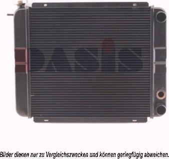 AKS Dasis 160760N - Radiator, mühərrikin soyudulması furqanavto.az