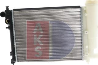 AKS Dasis 161180N - Radiator, mühərrikin soyudulması furqanavto.az