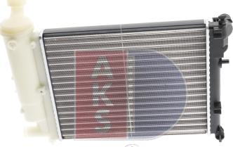 AKS Dasis 161180N - Radiator, mühərrikin soyudulması furqanavto.az