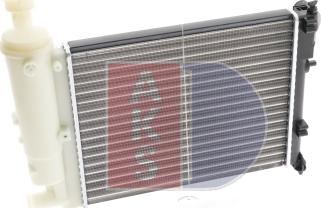 AKS Dasis 161180N - Radiator, mühərrikin soyudulması furqanavto.az