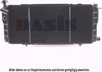 AKS Dasis 161360N - Radiator, mühərrikin soyudulması furqanavto.az