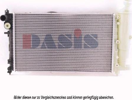 AKS Dasis 161200N - Radiator, mühərrikin soyudulması furqanavto.az