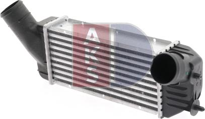 AKS Dasis 167003N - Intercooler, şarj cihazı furqanavto.az