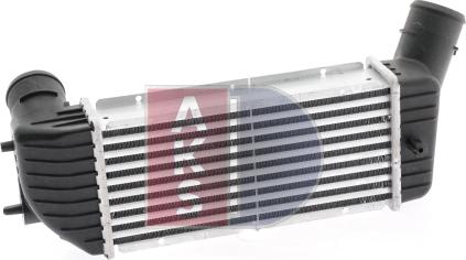 AKS Dasis 167003N - Intercooler, şarj cihazı furqanavto.az