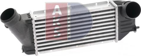 AKS Dasis 167003N - Intercooler, şarj cihazı furqanavto.az