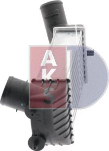 AKS Dasis 167003N - Intercooler, şarj cihazı furqanavto.az