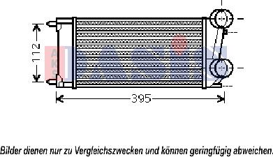 AKS Dasis 167017N - Intercooler, şarj cihazı furqanavto.az