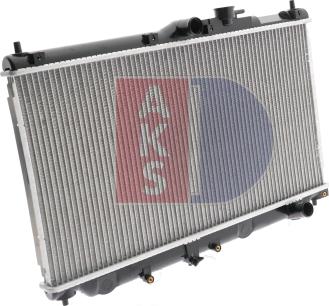 AKS Dasis 100590N - Radiator, mühərrikin soyudulması furqanavto.az