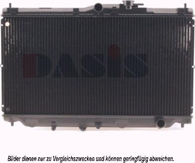 AKS Dasis 100590N - Radiator, mühərrikin soyudulması furqanavto.az