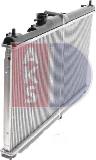 AKS Dasis 100590N - Radiator, mühərrikin soyudulması furqanavto.az