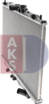 AKS Dasis 100530N - Radiator, mühərrikin soyudulması furqanavto.az