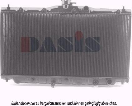 AKS Dasis 100600N - Radiator, mühərrikin soyudulması furqanavto.az