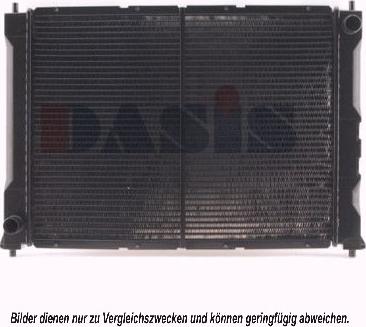 AKS Dasis 100680N - Radiator, mühərrikin soyudulması furqanavto.az