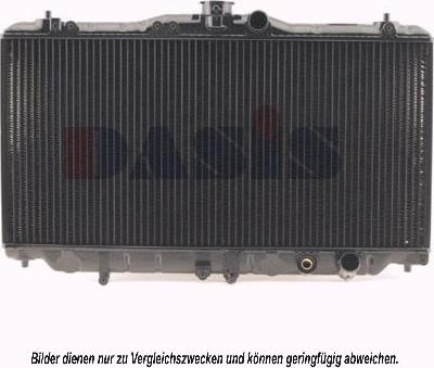 AKS Dasis 100620N - Radiator, mühərrikin soyudulması furqanavto.az