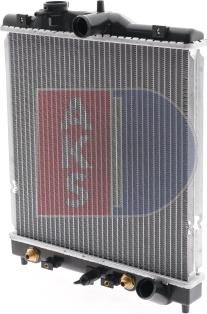 AKS Dasis 100016N - Radiator, mühərrikin soyudulması furqanavto.az