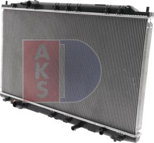 AKS Dasis 100082N - Radiator, mühərrikin soyudulması furqanavto.az