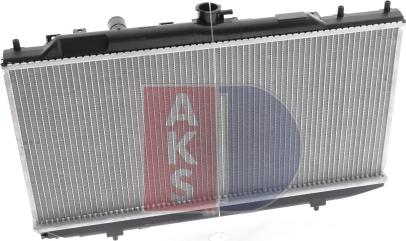 AKS Dasis 100350N - Radiator, mühərrikin soyudulması furqanavto.az