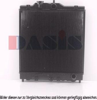 AKS Dasis 100710N - Radiator, mühərrikin soyudulması furqanavto.az