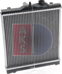 AKS Dasis 103000N - Radiator, mühərrikin soyudulması furqanavto.az