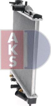 AKS Dasis 103000N - Radiator, mühərrikin soyudulması furqanavto.az