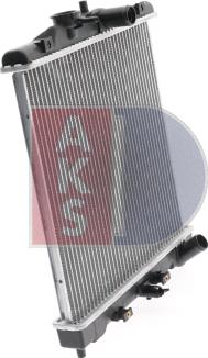 AKS Dasis 103003N - Radiator, mühərrikin soyudulması furqanavto.az